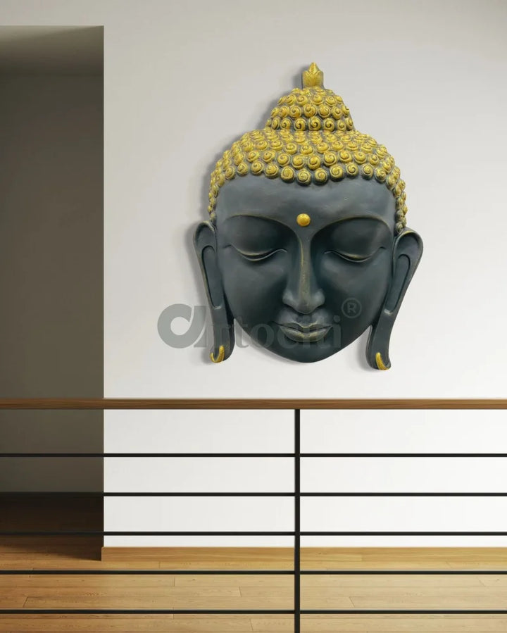 3 feet Buddha Face Wall Hanging Buddha Wall Decor