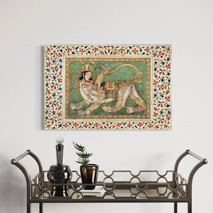 Al Buraq Canvas Giclee Print Mughal Art