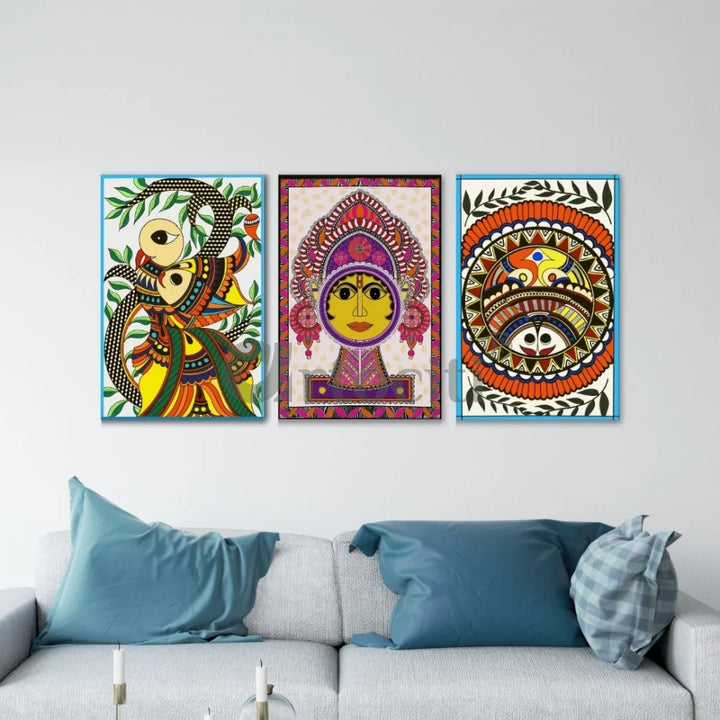 Madhubani Canvas Paintings