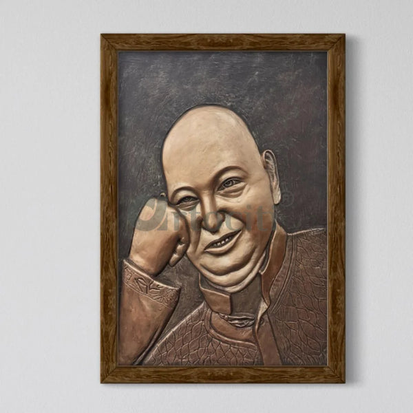 Guruji Nirmal Singhji Maharaj 3D Relief Mural Wall Hanging