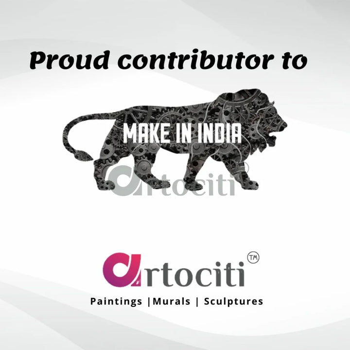 Kerala Mural Canvas Painting of Lord Krishna and his Gopis High Quality Giclee Print