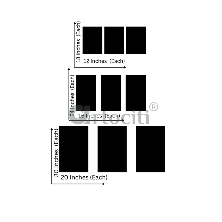 Pichwai Shrinath Ji Canvas Set with Cows and Elegance Pichwai Painting