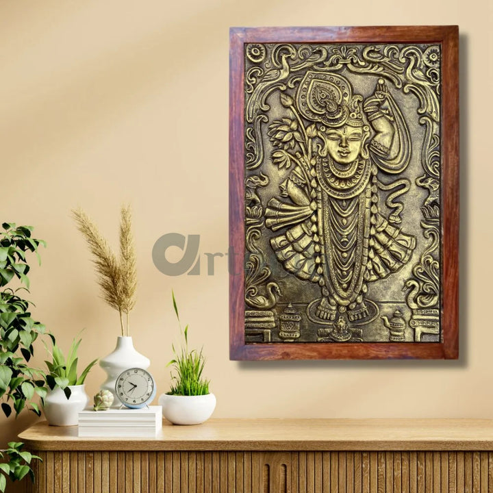 Shrinath Ji (Krishna) 3D WALL Art