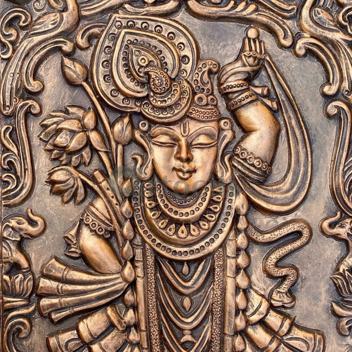 Shrinath Ji (Krishna) 3D WALL Art